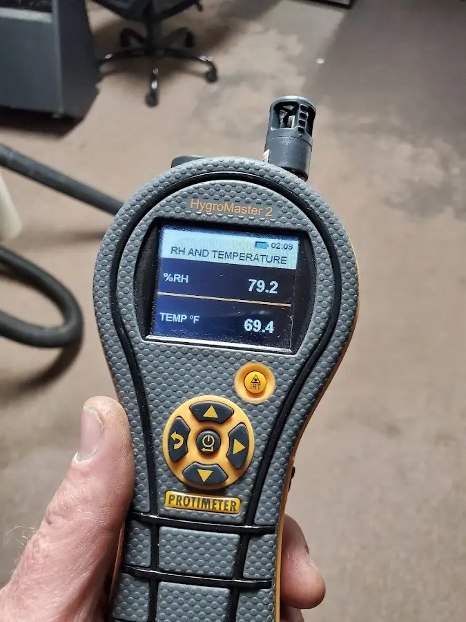 Moisture meter humidity assessment for Fire & Smoke Damage Restoration in Oak Point